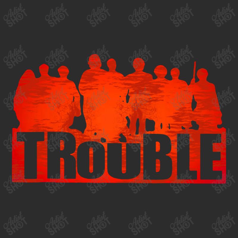 Trouble War Exclusive T-shirt by Woko Art | Artistshot