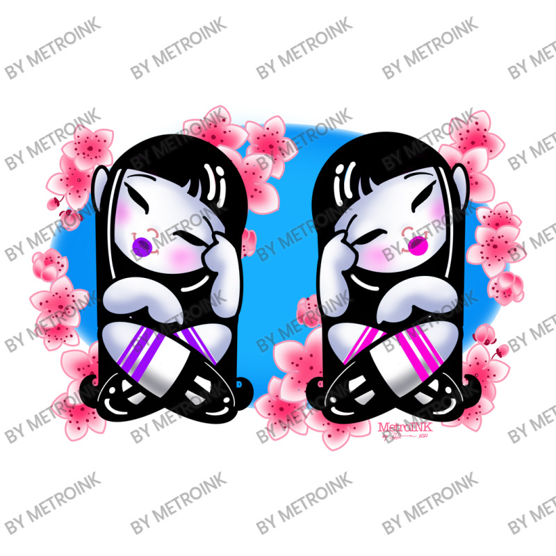 Cherry Blossom Twins Sticker | Artistshot