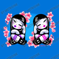 Cherry Blossom Twins Motorcycle License Plate | Artistshot