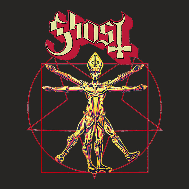 Ghost – Red Popestar Man Premium T Shirt Ladies Fitted T-Shirt by jaiahlowes | Artistshot