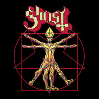 Ghost – Red Popestar Man Premium T Shirt Legging | Artistshot