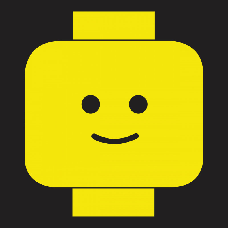 Custom Smily Expression Lego Head T-shirt By - Artistshot
