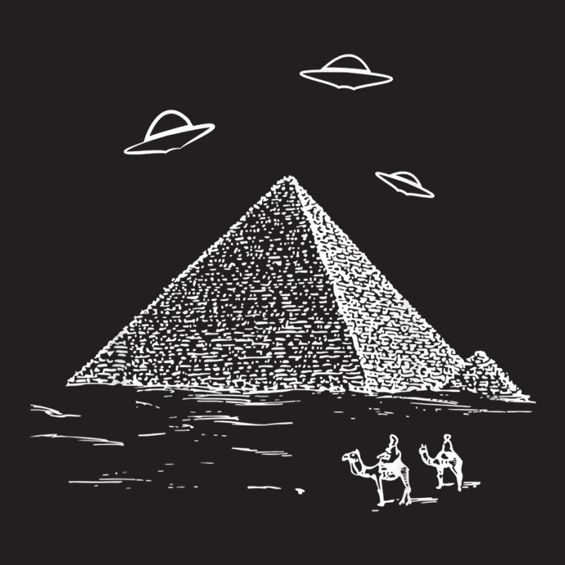 Ufo Pyramid Alien T Shirt T-shirt | Artistshot