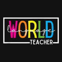 World Language Teacher Scorecard Crop Tee | Artistshot