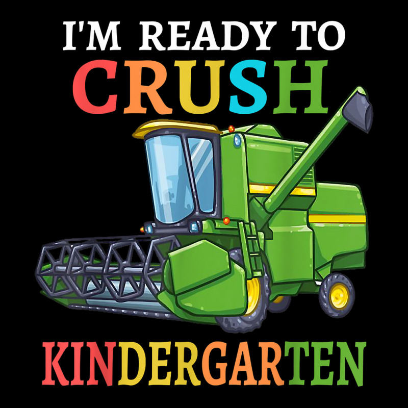 Kids Combine Harvester Back To School I'm Ready To Crush T Shirt Pocket T-Shirt by peersodshamiw8 | Artistshot