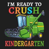 Kids Combine Harvester Back To School I'm Ready To Crush T Shirt Classic T-shirt | Artistshot