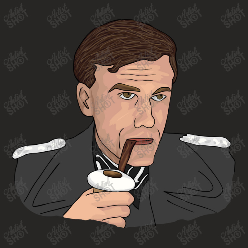 Hans Landa, Inglourious Basterds Ladies Fitted T-Shirt by ArtistHelena | Artistshot