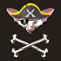 Pirate Cat Oriental Shorthair Mom Funny Halloween Cat Costum T Shirt Tank Top | Artistshot