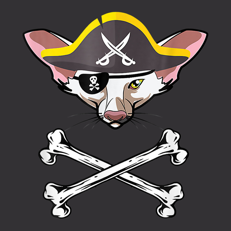 Pirate Cat Oriental Shorthair Mom Funny Halloween Cat Costum T Shirt Vintage Hoodie | Artistshot