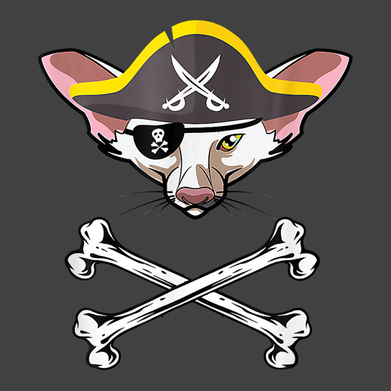 Pirate Cat Oriental Shorthair Mom Funny Halloween Cat Costum T Shirt Vintage T-shirt | Artistshot