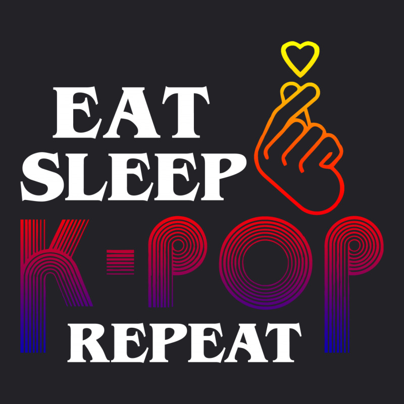 Eat Sleep K-pop Repeat For Dark Youth Tee | Artistshot