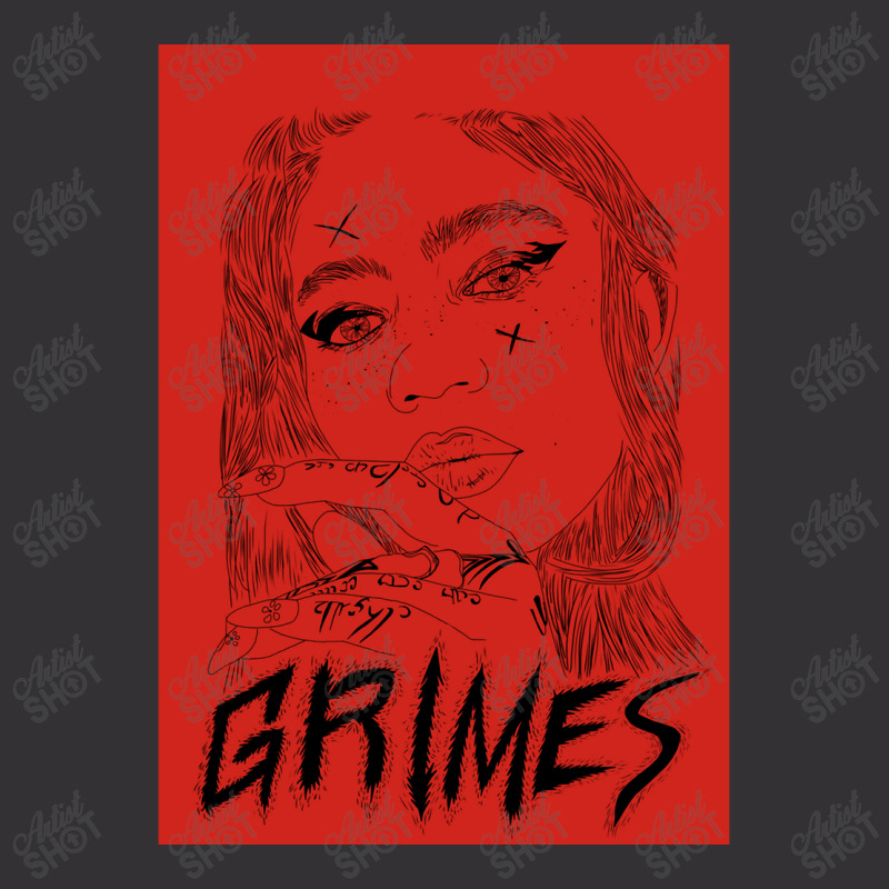 Painting Vintage Grimes Graphic Vintage Short by ArtistConner | Artistshot