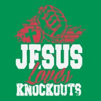 Jesus Loves Knockouts Classic T-shirt | Artistshot