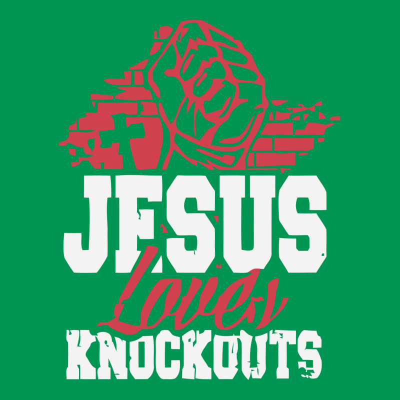 Jesus Loves Knockouts Classic T-shirt | Artistshot