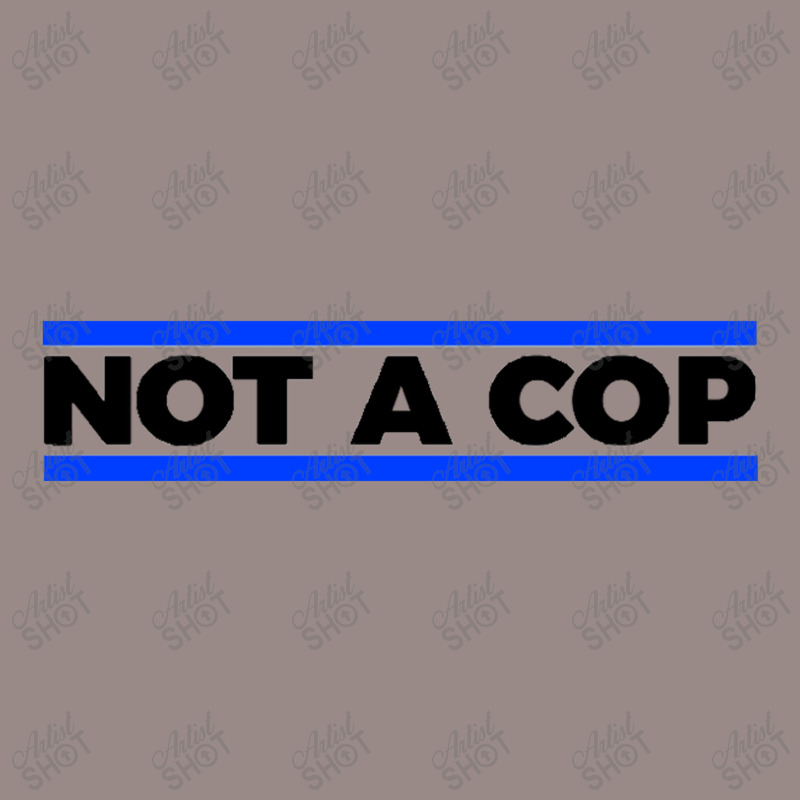 Not A Cop Silly Black Vintage T-shirt | Artistshot