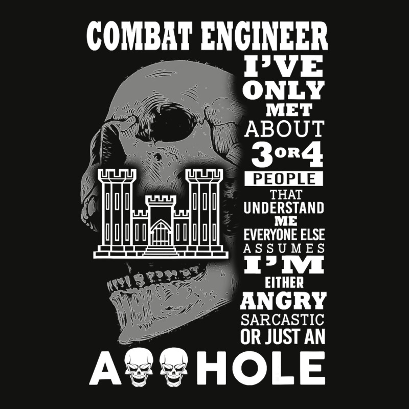 Combat Engineer Shirt I've Only Met About 3 Or 4 People Scorecard Crop Tee by bakien89 | Artistshot