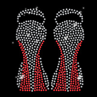 High Heels Red Sole Rhinestone Afro American Woman T Shirt Long Sleeve Shirts | Artistshot