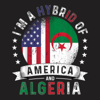 Us Patriot Algeria Flag American Algerian Grown T Shirt T-shirt | Artistshot