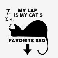 Black Cat Kitty My Laps Is My Cat S Favorite Bed Kitten Cat Adjustable Cap | Artistshot