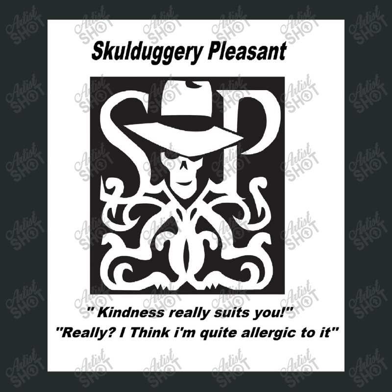 Call Me Skulduggery Poster Retro Women's Triblend Scoop T-shirt by ArtistConner | Artistshot