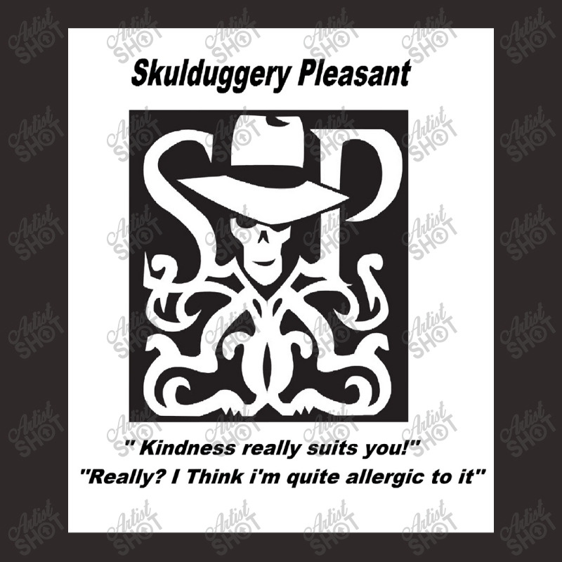 Call Me Skulduggery Poster Retro Racerback Tank by ArtistConner | Artistshot