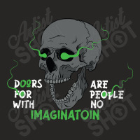 Doors Are For People With No Imagination Ladies Fitted T-shirt | Artistshot