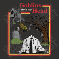 Goblins Stole My Head Vintage Retro Champion Hoodie | Artistshot