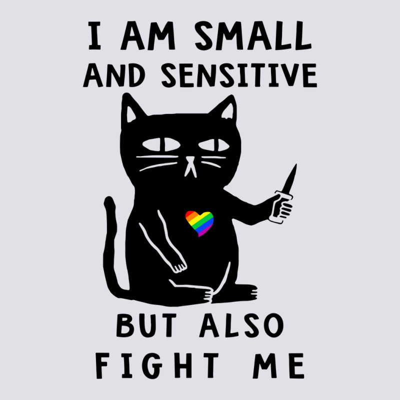 Lgbt Cat I Am Small And Sensitive But Also Fight Me Pride Bucket Hat by golferu | Artistshot