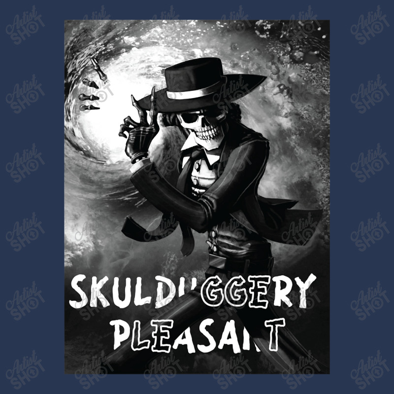 Vintage Retro Skulduggery Poster Ladies Denim Jacket by ArtistConner | Artistshot