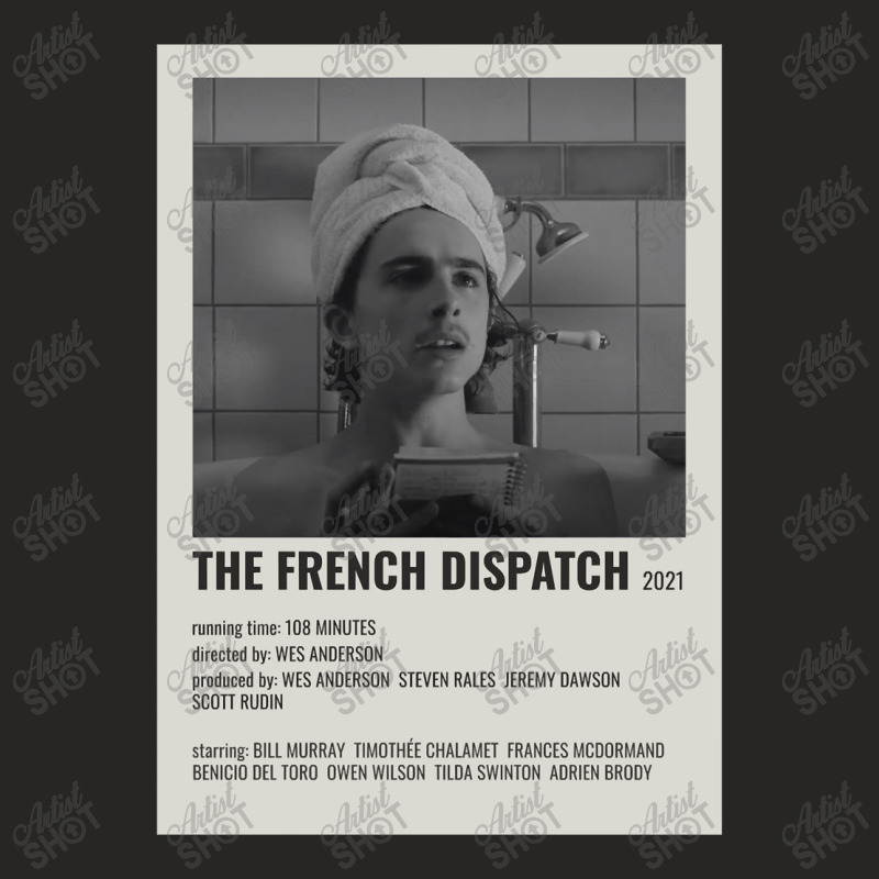 Poster The French Dispatch Gifts Idea Ladies Fitted T-Shirt by ArtistKyleigh | Artistshot