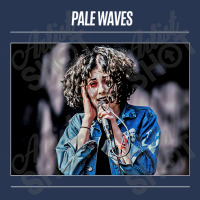 Art Pale Waves Lover Gifts Painting Men Denim Jacket | Artistshot