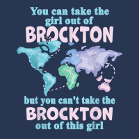 Women From Brockton   Girl From Brockton Massachusetts T Shirt Ladies Denim Jacket | Artistshot