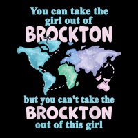 Women From Brockton   Girl From Brockton Massachusetts T Shirt Maternity Scoop Neck T-shirt | Artistshot