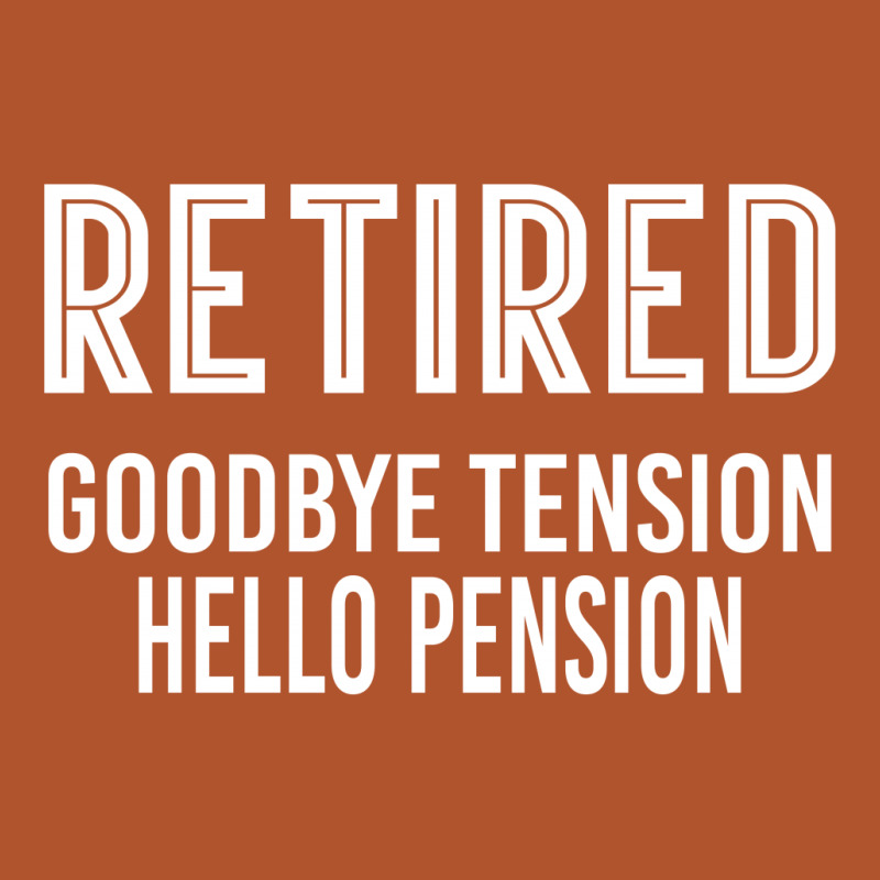 Retired Goodbye Tension Hello Pensiyon Vintage Cap | Artistshot