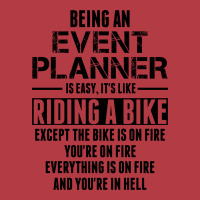 Being An Event Planner Like The Bike Is On Fire Vintage Cap | Artistshot