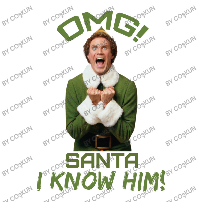 Omg Santa's Coming Elf Sticker By Coşkun - Artistshot