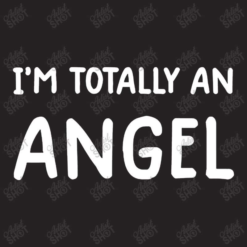 Im Totally An Angel Novelty Funny Halloween Christmas Vintage Cap by WuzzTees | Artistshot