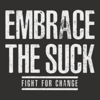 Embrace The Suck Fight For Change Champion Hoodie | Artistshot