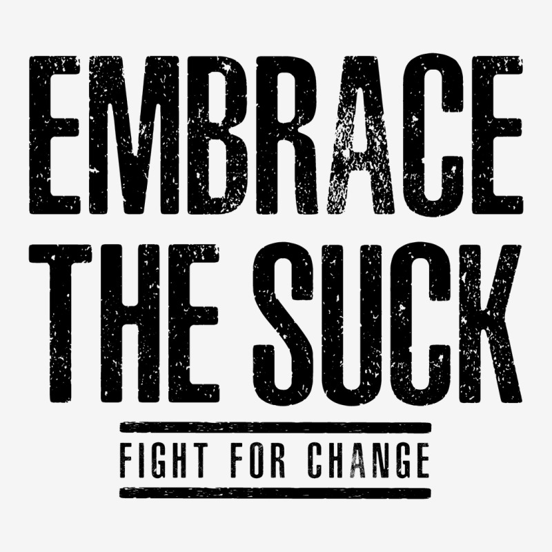 Embrace The Suck - Fight For Change Adjustable Cap by HelloShop | Artistshot