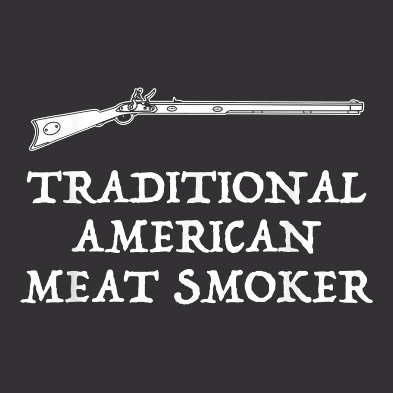 Muzzleloader American Meat Smoker funny Flintlock T-Shirt