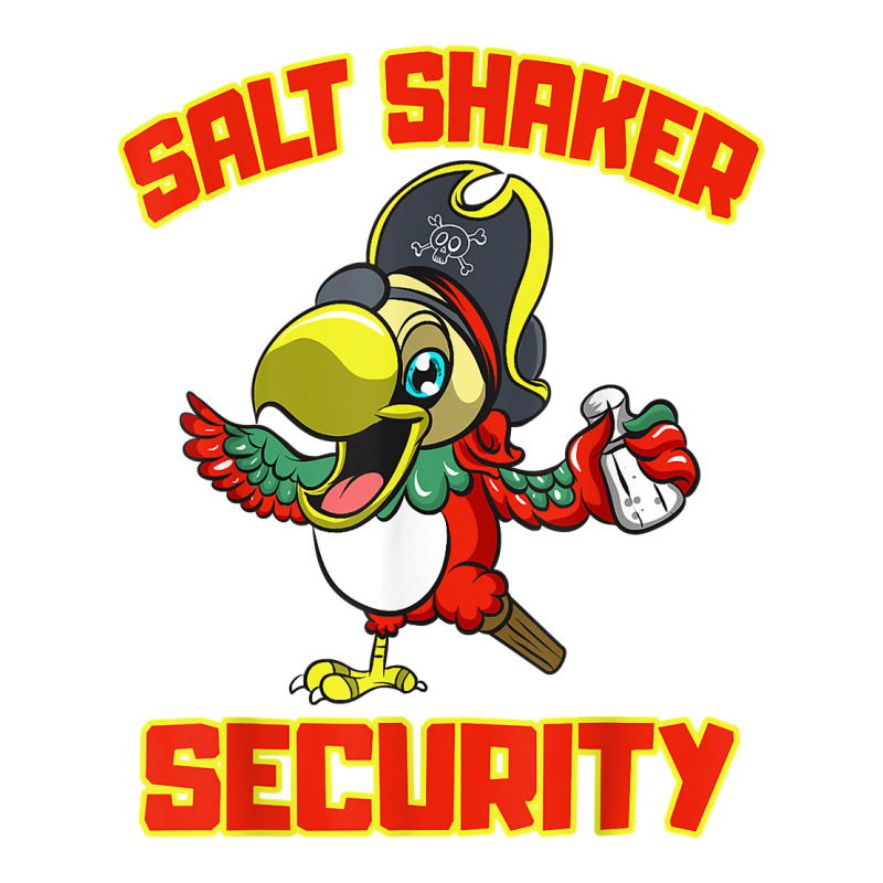 Salt Shaker Security Pirate Head Macaw Parrot Concert T Shirt V-Neck Tee by AbidahToenges | Artistshot