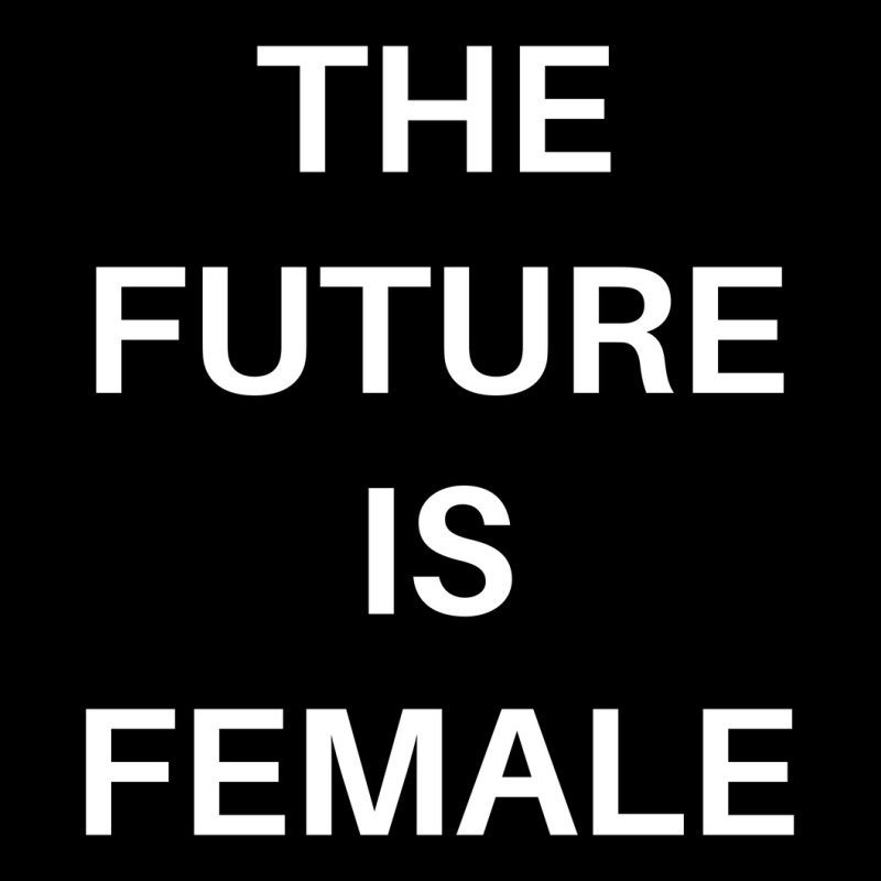 The Future Is Female Women's V-Neck T-Shirt by MegaAgustina | Artistshot