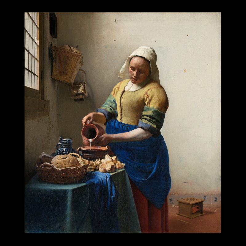 The Milkmaid By Vermeer Art Long Sleeve T Shirt Long Sleeve Shirts by kalerttjay | Artistshot