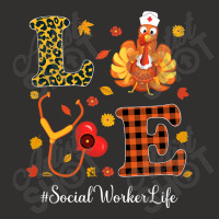 Love Social Worker Life Thanksgiving Autumn Fall Season T Shirt Champion Hoodie | Artistshot