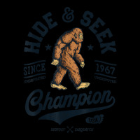 Bigfoot Hide And Seek Champion Funny Sasquatch Retro Vintage Adjustable Cap | Artistshot