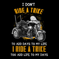 Triker Three Wheeler Motortrike Gift I Ride A Trike T Shirt Men's Long Sleeve Pajama Set | Artistshot