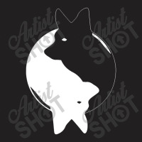 Yin Yang Corgi Funny T-shirt | Artistshot