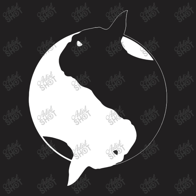 Yin Yang Frenchie Funny T-shirt | Artistshot