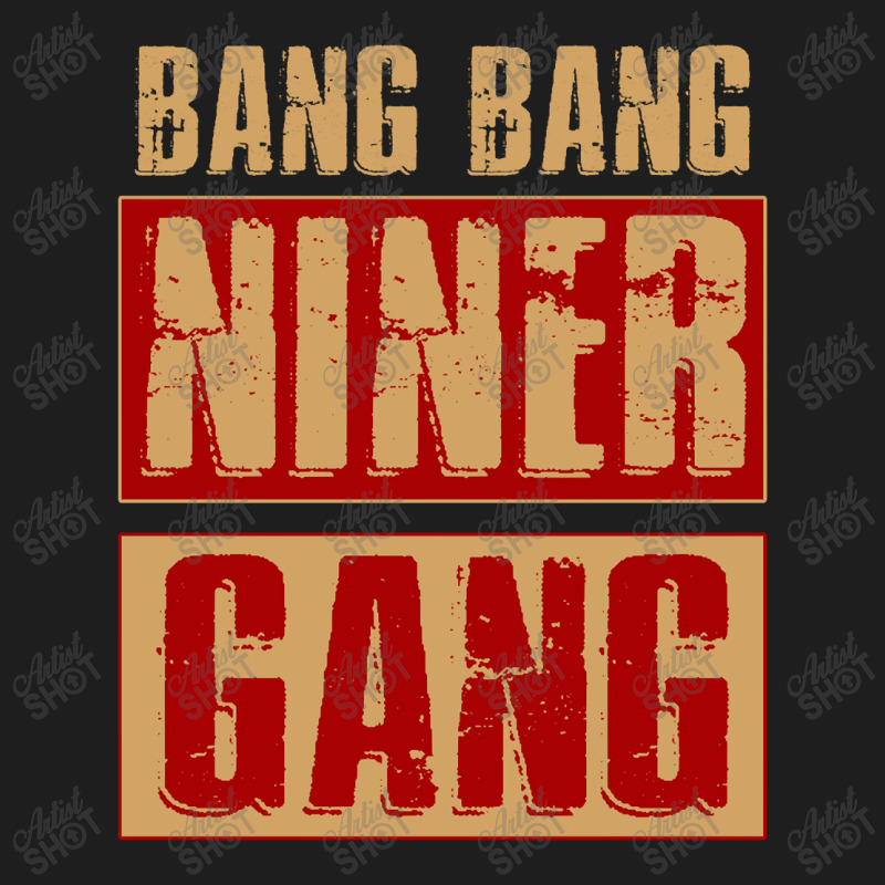 Bang Bang Niner Gang Football Cool Long Sleeve Classic T-shirt | Artistshot