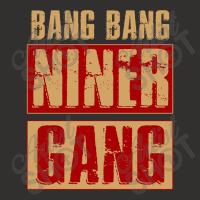 Bang Bang Niner Gang Football Cool Long Sleeve Champion Hoodie | Artistshot